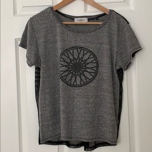 SoulCycle mesh back t shirt